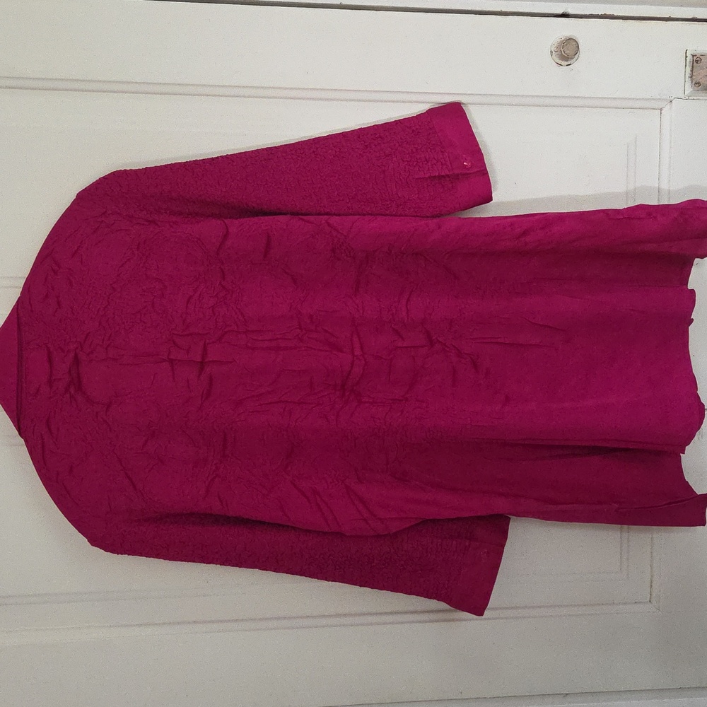 Chico's Fuscia Tunic - Picture 8 of 10